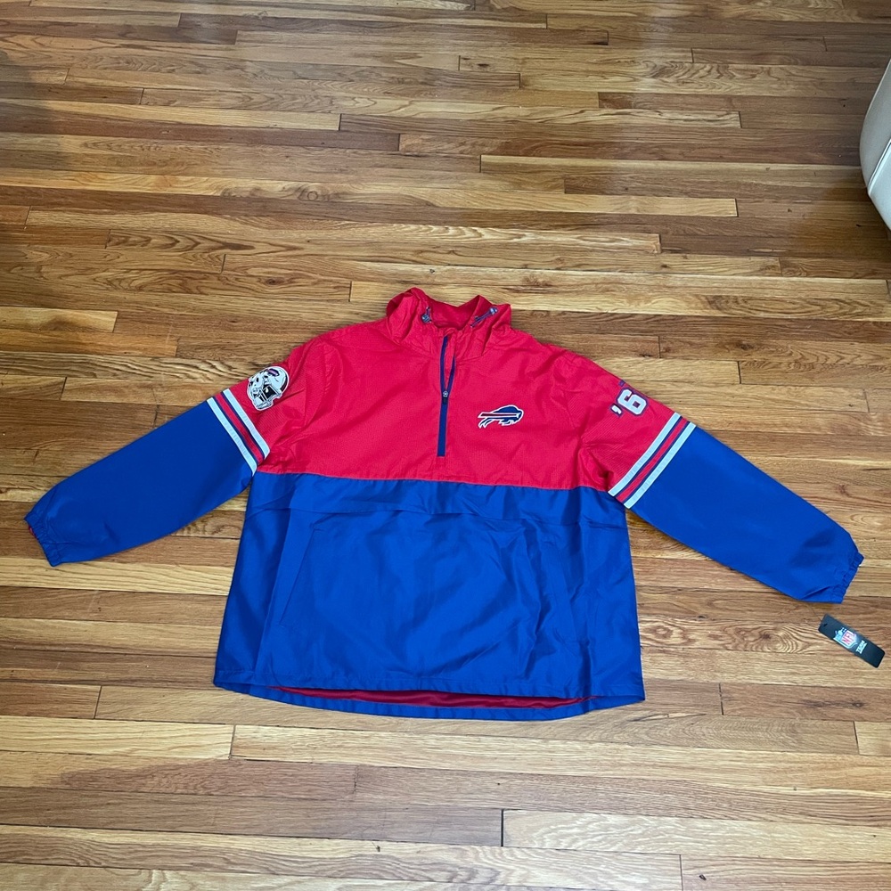 NFL Buffalo Bills Pullover Windbreaker Jacket